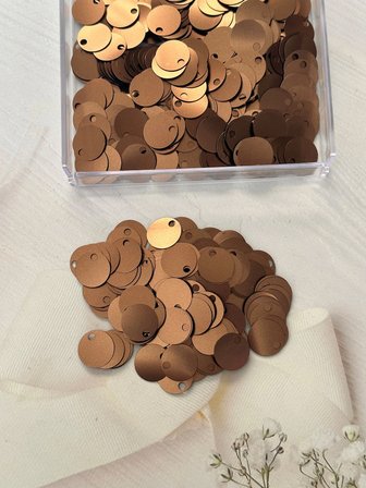 20 mm (2 cm) Pul Çanta, Supla, Patik Pulu 25 gr 36 Kahverengi