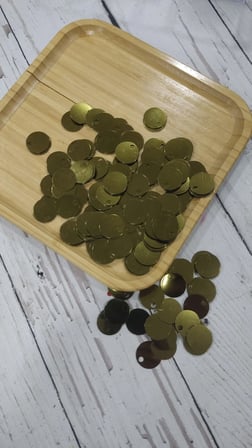 20 mm (2 cm) Pul Çanta, Supla, Patik Pulu 25 gr 39 Haki