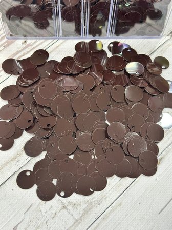 20 mm (2 cm) Pul Çanta, Supla, Patik Pulu 25 gr 42 Acı Kahve