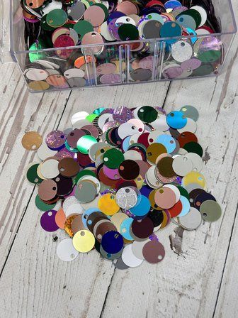 20 mm (2 cm) Pul Çanta, Supla, Patik Pulu 25 gr 45 Karışık Renk