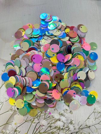 20 mm (2 cm) Pul Çanta, Supla, Patik Pulu 25 gr 45 Karışık Renk