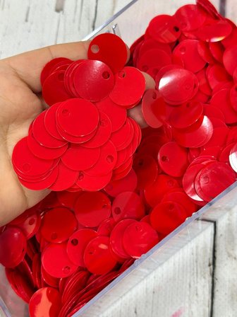 20 mm (2 cm) Pul Çanta, Supla, Patik Pulu 25 gr 46 Bayrak Kırmızı