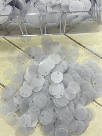 20 mm (2 cm) Pul Çanta, Supla, Patik Pulu 25 gr 48 Buz Mavi