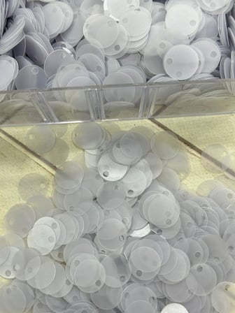 20 mm (2 cm) Pul Çanta, Supla, Patik Pulu 25 gr 48 Buz Mavi