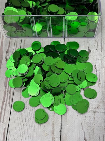 20 mm (2 cm) Pul Çanta, Supla, Patik Pulu 25 gr 52 Yaprak Yeşil