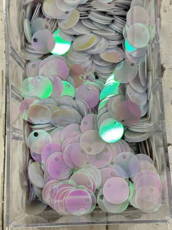 20 mm (2 cm) Hologram/Yanardöner Pul Çanta, Supla, Patik Pulu 25 gr 12 Lilal Pembe Yanardöner