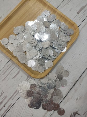 20 mm (2 cm) Gofrajlı Pul Çanta, Supla, Patik Pulu 25 gr 3 Gofrajlı Gümüş