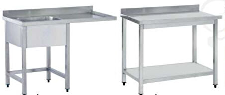 Pimak Bulaşık Makinesi Giriş-Çıkış Tezgahı