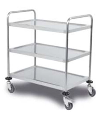 Pimak Servis ve Taşıma Arabası 3 Katlı 55 x 66 x 90 (cm) 