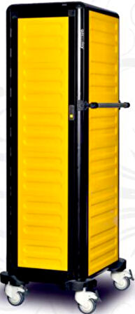 Gastrolley Tekli Gn Küvet Taşıma Arabası 150 (2 Yanı+ Arka Kapalı)