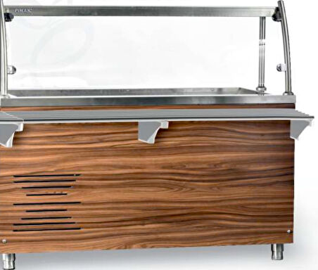 Pimak Soğutmalı Teşhir Ünitesi 120 x 70 x 85 / 135 (cm) Elektrikli