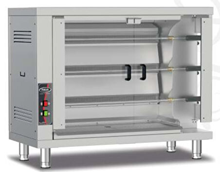 Pimak Radyanlı Piliç Çevirme Makinesi Doğalgazlı 18 Piliç