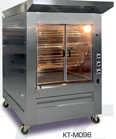 Pimak Tamburlu Piliç Makinası 12 şiş Kömürlü