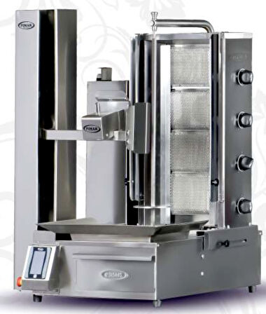 Pimak Robot Döner Makinaları 5 Radyanlı Doğalgazlı