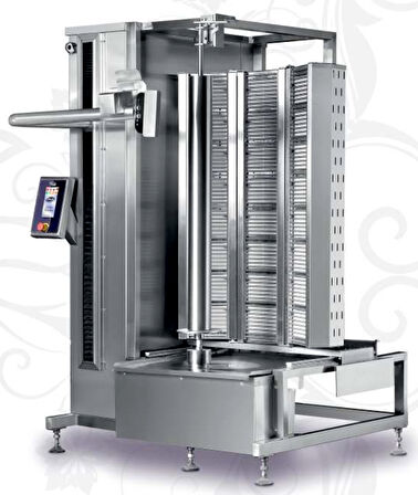 Pimak Robot Döner Makinaları 8+8+8 Radyanlı Doğalgazlı 540 Kg