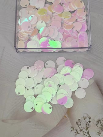 20 mm (2 cm) Hologram/Yanardöner Pul Çanta, Supla, Patik Pulu 25 gr 20 Gold Hologram