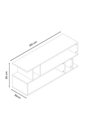 Selya TV Sehpası Beyaz