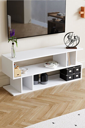 Selya TV Sehpası Beyaz