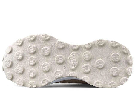 LAMBIRLENT 9927 Bayan Sneaker Spor Ayakkabı KREM_KUM_LİLA