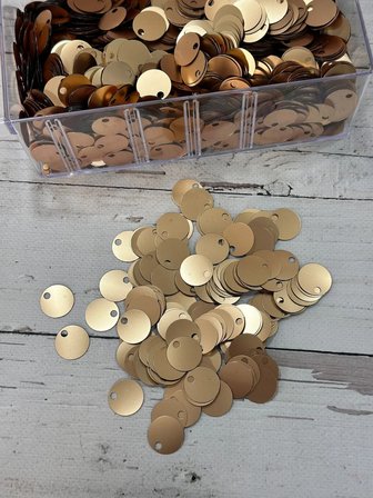 20 mm (2 cm) Pul Çanta, Supla, Patik Pulu 25 gr 61 Buğday Rengi