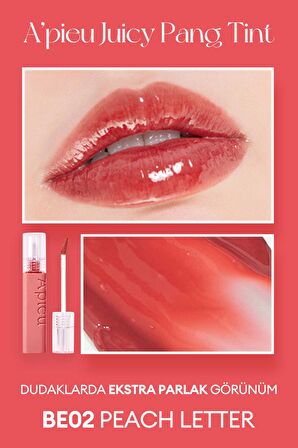 Pürüzsüzce Uygulanan Gün Boyu Kalıcı Tint A'PIEU Juicy Pang Tint (BE02)