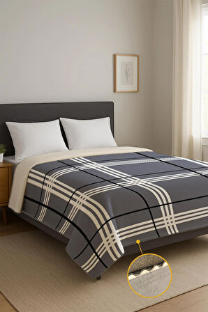 Soft Touch Çift Kişilik Yumuşak Dokulu Modern Konfor Serisi Battaniye YBT0002