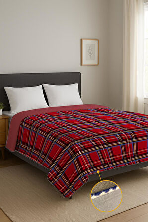 Soft Touch Çift Kişilik Yumuşak Dokulu Modern Konfor Serisi Battaniye YBT0004