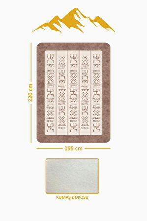 Soft Touch Çift Kişilik Yumuşak Dokulu Modern Konfor Serisi Battaniye YBT0005