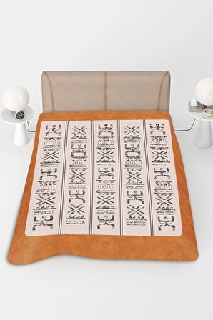 Soft Touch Çift Kişilik Yumuşak Dokulu Modern Konfor Serisi Battaniye YBT0006