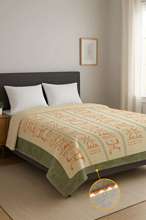 Soft Touch Çift Kişilik Yumuşak Dokulu Modern Konfor Serisi Battaniye YBT0007