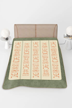 Soft Touch Çift Kişilik Yumuşak Dokulu Modern Konfor Serisi Battaniye YBT0007