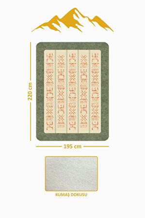 Soft Touch Çift Kişilik Yumuşak Dokulu Modern Konfor Serisi Battaniye YBT0007