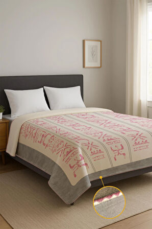 Soft Touch Çift Kişilik Yumuşak Dokulu Modern Konfor Serisi Battaniye YBT0008