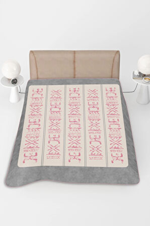 Soft Touch Çift Kişilik Yumuşak Dokulu Modern Konfor Serisi Battaniye YBT0008