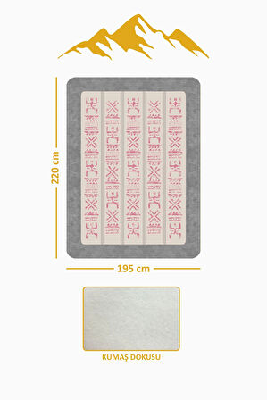 Soft Touch Çift Kişilik Yumuşak Dokulu Modern Konfor Serisi Battaniye YBT0008