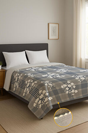 Soft Touch Çift Kişilik Yumuşak Dokulu Modern Konfor Serisi Battaniye YBT0009