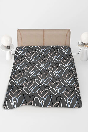 Soft Touch Çift Kişilik Yumuşak Dokulu Modern Konfor Serisi Battaniye YBT0010