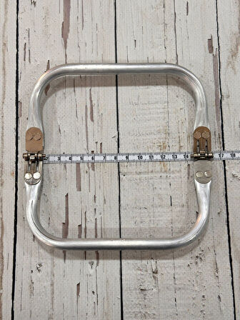 Metal Gizli Çanta Bursu 16 cm (1 Adet)