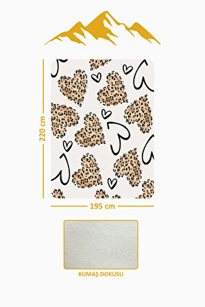 Soft Touch Çift Kişilik Yumuşak Dokulu Modern Konfor Serisi Battaniye YBT0013