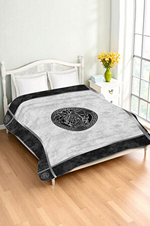 Lüks Çift Kişilik Bambu Battaniye Yumuşacık  ve Şık Tasarım (200X220 cm) BBT0013