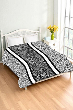 Lüks Çift Kişilik Bambu Battaniye Yumuşacık  ve Şık Tasarım (200X220 cm) BBT0019