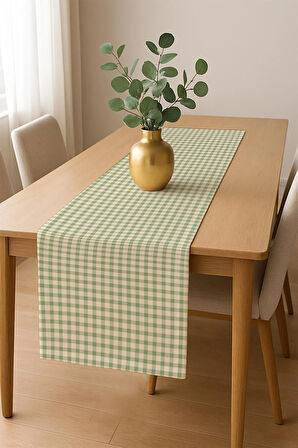 Şık Dokulu Leke Tutmaz Masa Örtüsü MSRT016