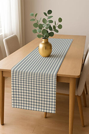 Şık Dokulu Leke Tutmaz Masa Örtüsü MSRT017