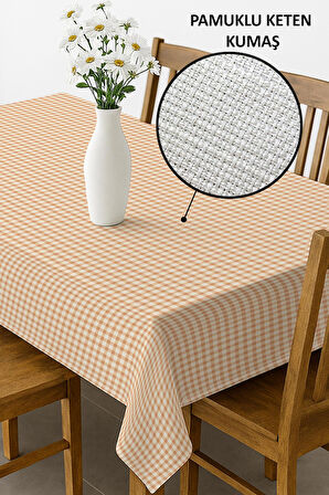 Şık Dokulu Leke Tutmaz Masa Örtüsü MSRT018