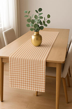 Şık Dokulu Leke Tutmaz Masa Örtüsü MSRT018