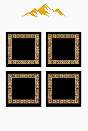 Dijital Baskılı Yumuşak Dokulu 4’lü Kırlent Kılıfı Takımı (43x43 cm) KRL0003