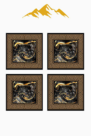 Dijital Baskılı Yumuşak Dokulu 4’lü Kırlent Kılıfı Takımı (43x43 cm) KRL0009