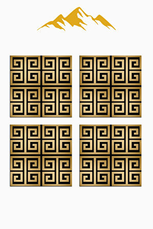 Dijital Baskılı Yumuşak Dokulu 4’lü Kırlent Kılıfı Takımı (43x43 cm) KRL0031