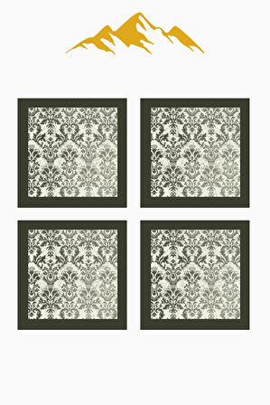 Dijital Baskılı Yumuşak Dokulu 4’lü Kırlent Kılıfı Takımı (43x43 cm) KRL0032