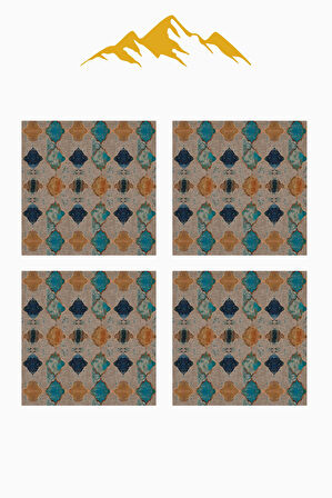 Dijital Baskılı Yumuşak Dokulu 4’lü Kırlent Kılıfı Takımı (43x43 cm) KRL0040